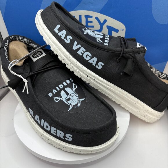 Custom Las Vegas Raiders Hey dudes - Picture 1 of 1